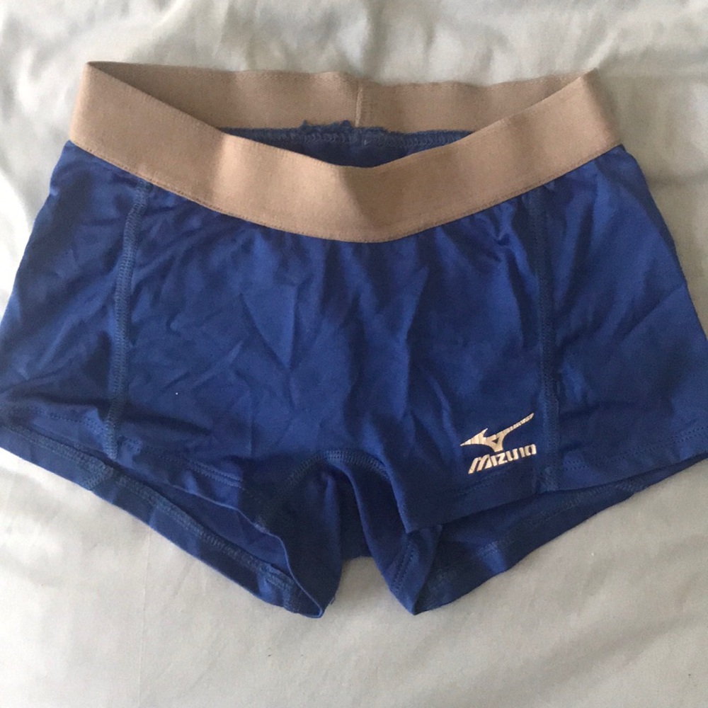 Mizuno blue volleyball spandex size xxs